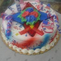 4th of July Cake