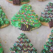 Xmas Tree Cookies