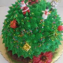 Xmas Tree Cake