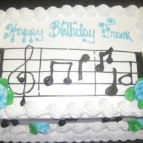 Music Theme Cake