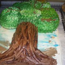  Custom Tree Cake